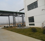 固化劑廠區(qū)一角